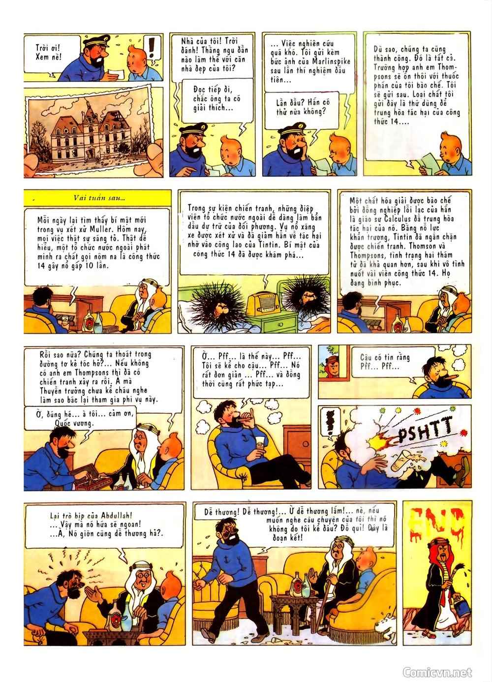 Những Cuộc Phiêu Lưu Của Tintin Chapter 2 - 32