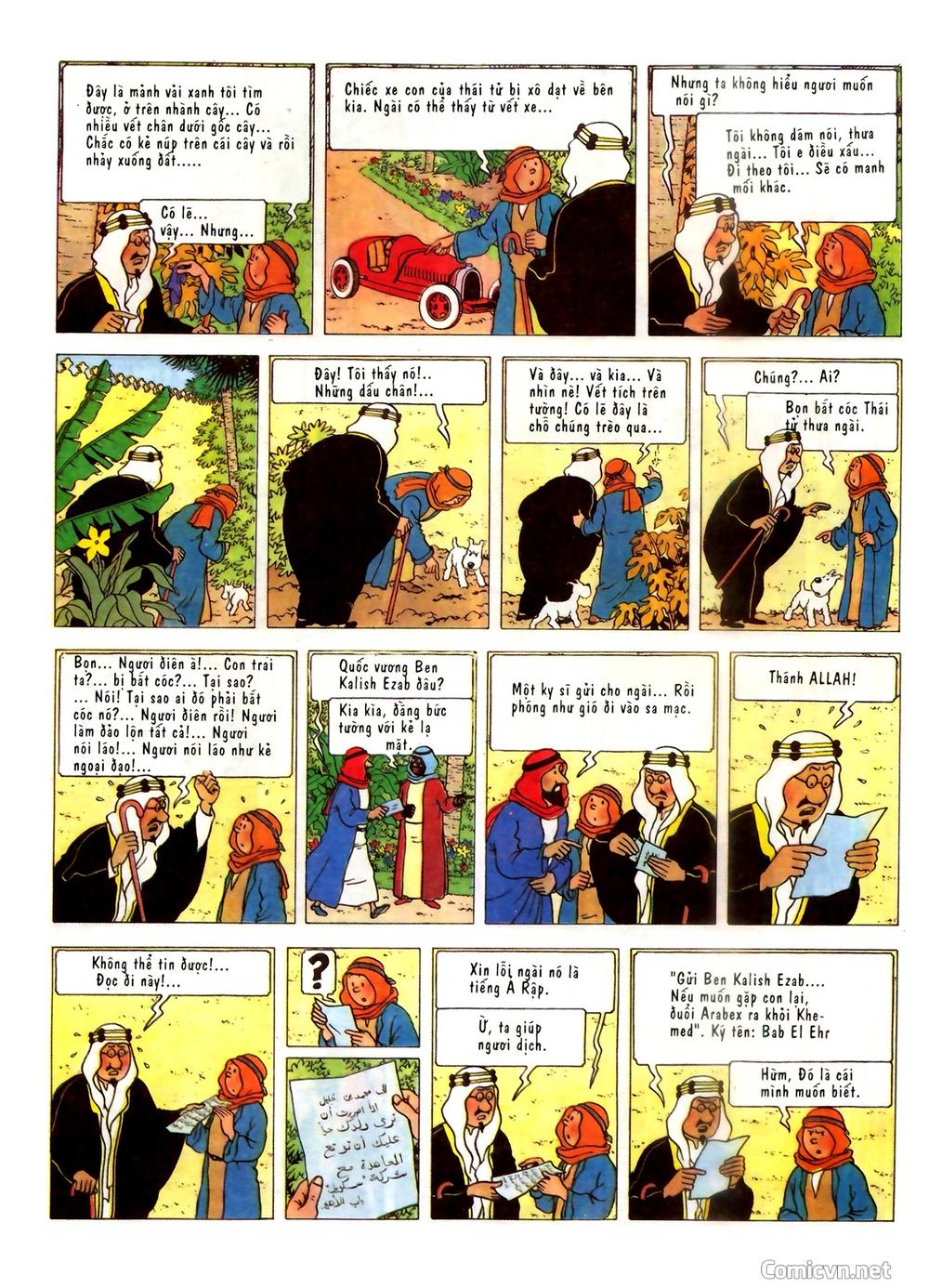 Những Cuộc Phiêu Lưu Của Tintin Chapter 2 - 7