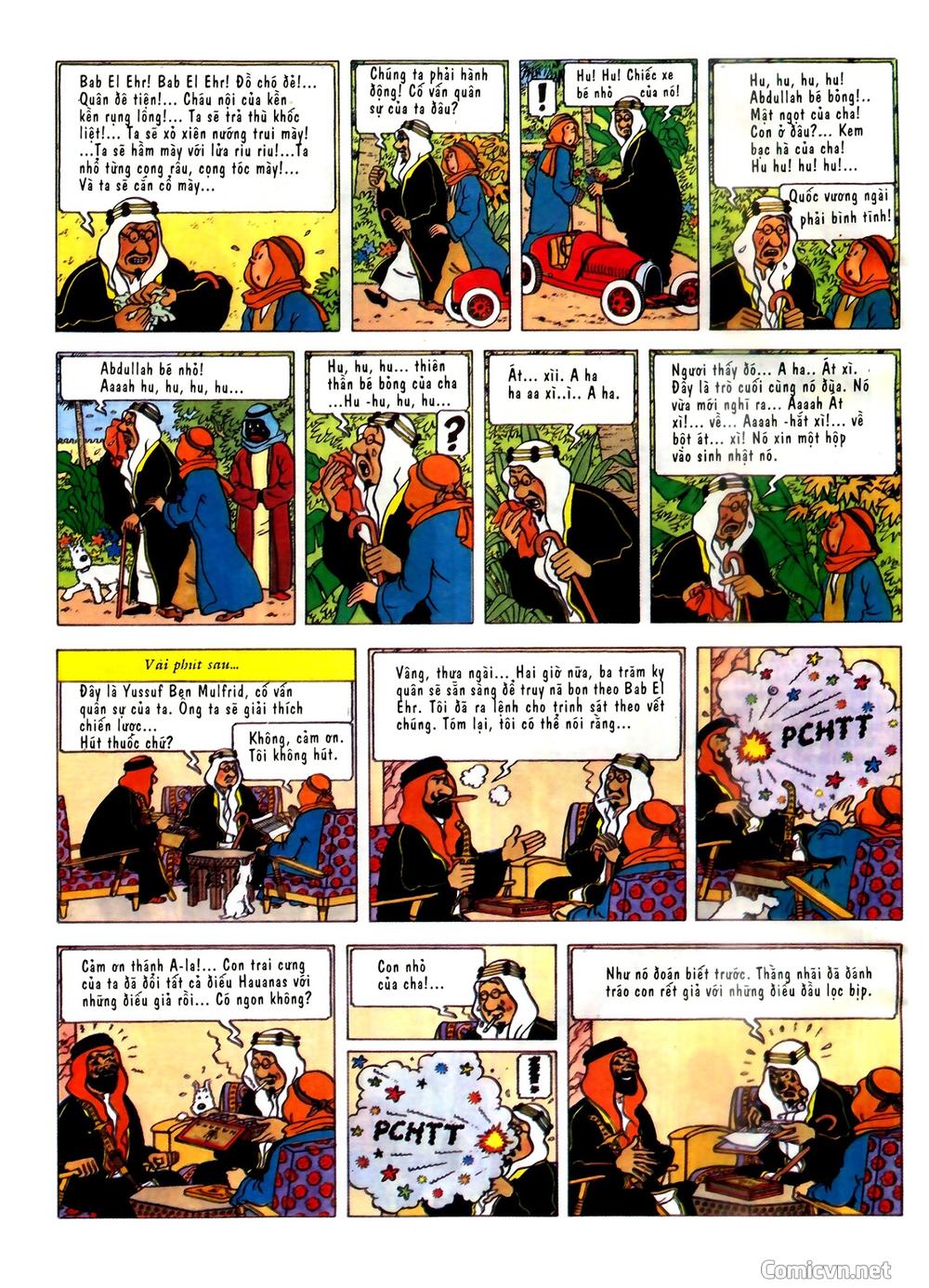 Những Cuộc Phiêu Lưu Của Tintin Chapter 2 - 8