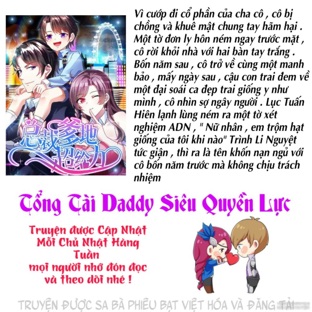 Chủ Tịch Daddy Siêu Cường Lực Chapter 3 - 1