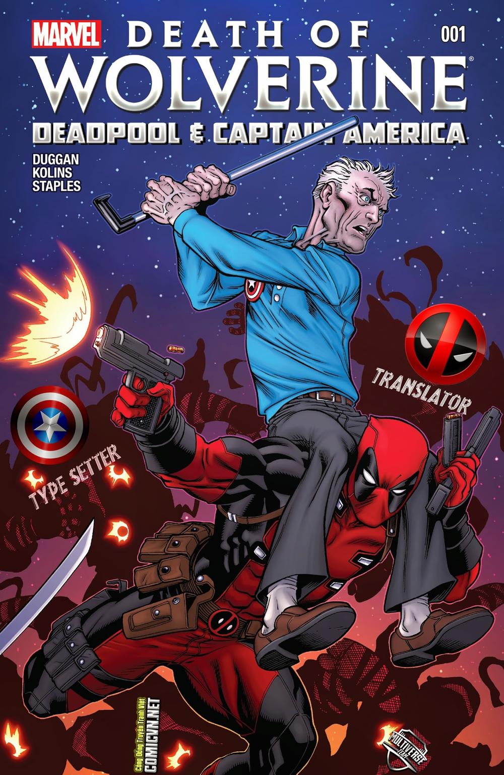 Death Of Wolverine - Deadpool & Captain America [One Shot] Chapter 1 - 2