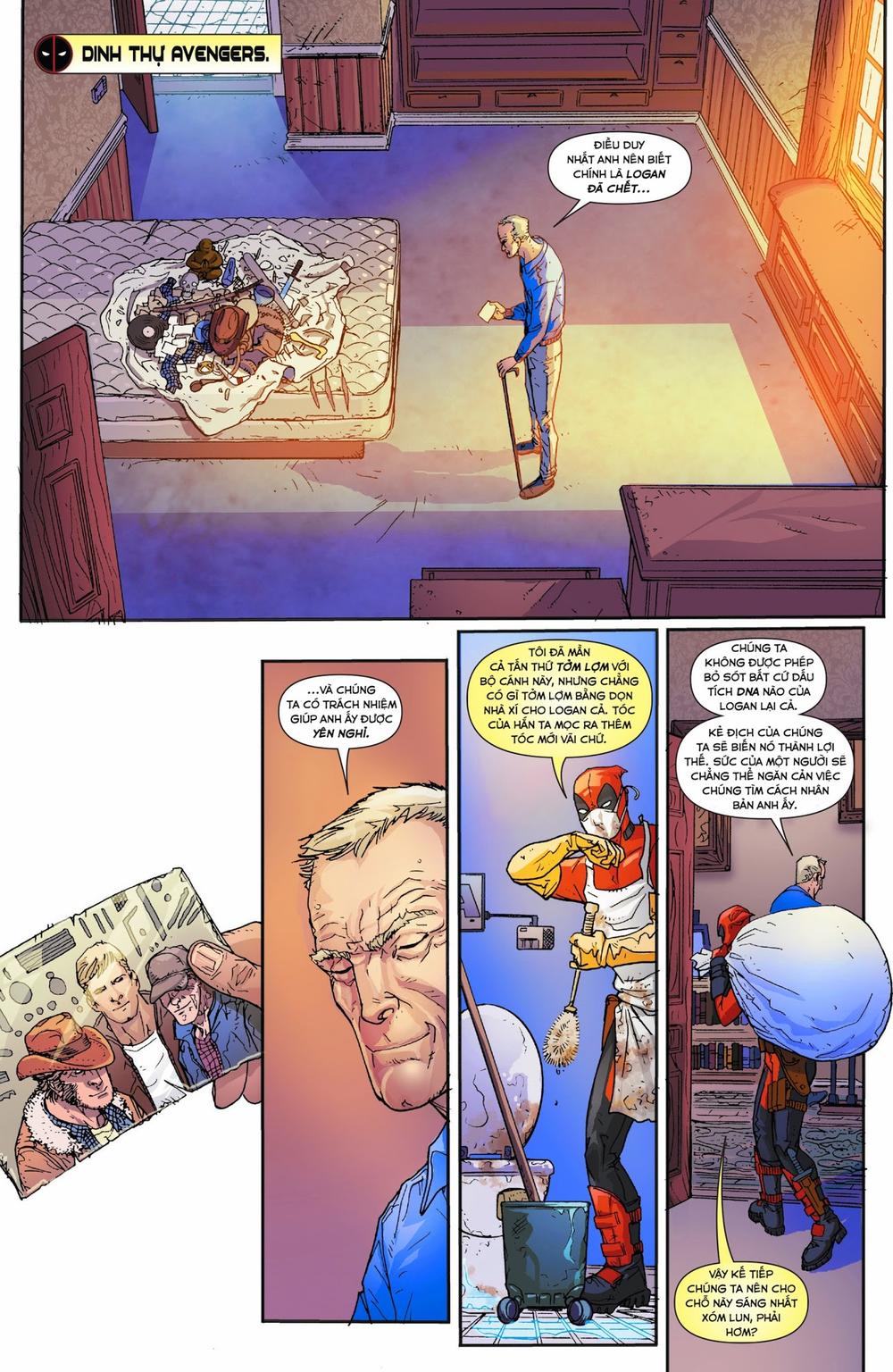 Death Of Wolverine - Deadpool & Captain America [One Shot] Chapter 1 - 5