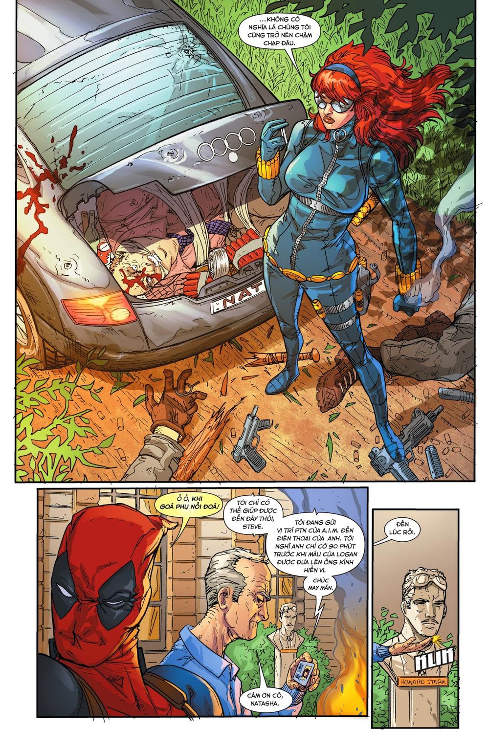 Death Of Wolverine - Deadpool & Captain America [One Shot] Chapter 1 - 7