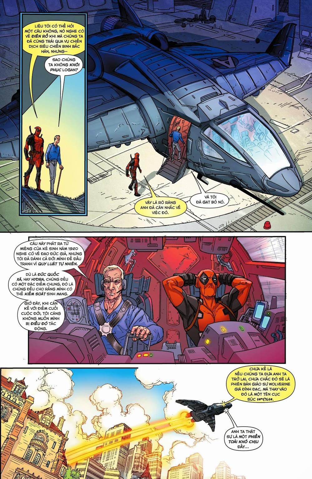 Death Of Wolverine - Deadpool & Captain America [One Shot] Chapter 1 - 8