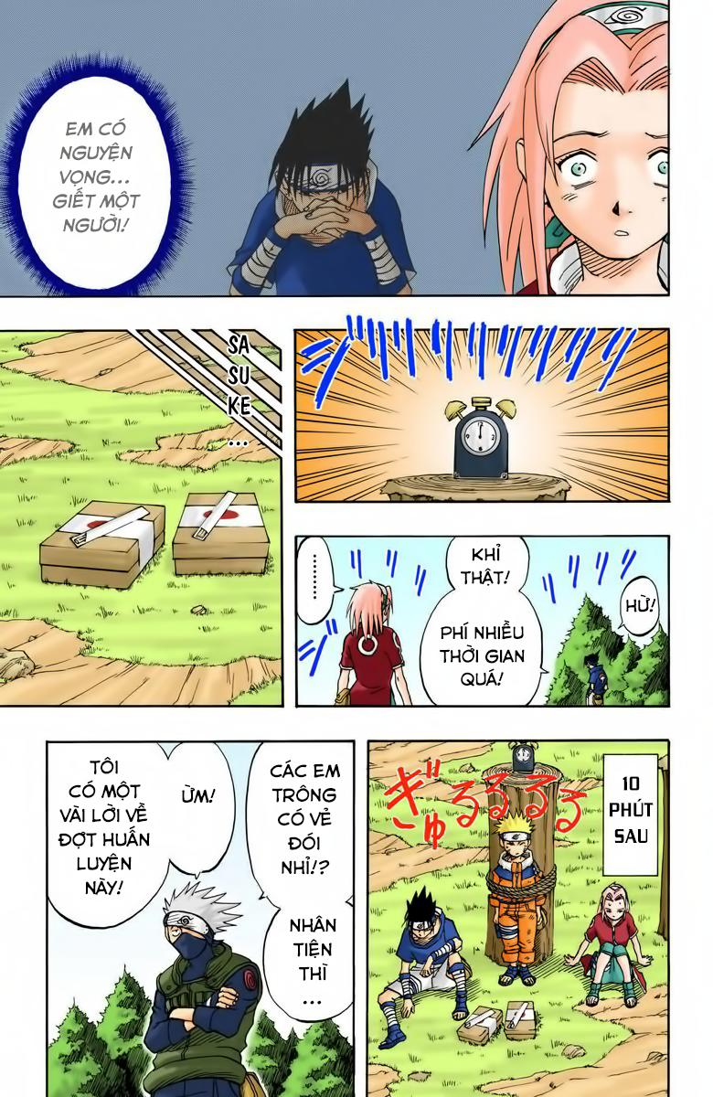 Naruto Full Màu Chapter 7 - 17