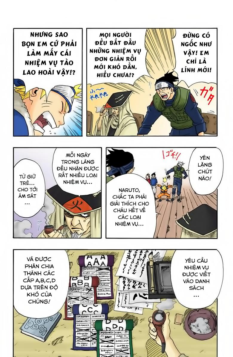 Naruto Full Màu Chapter 9 - 7