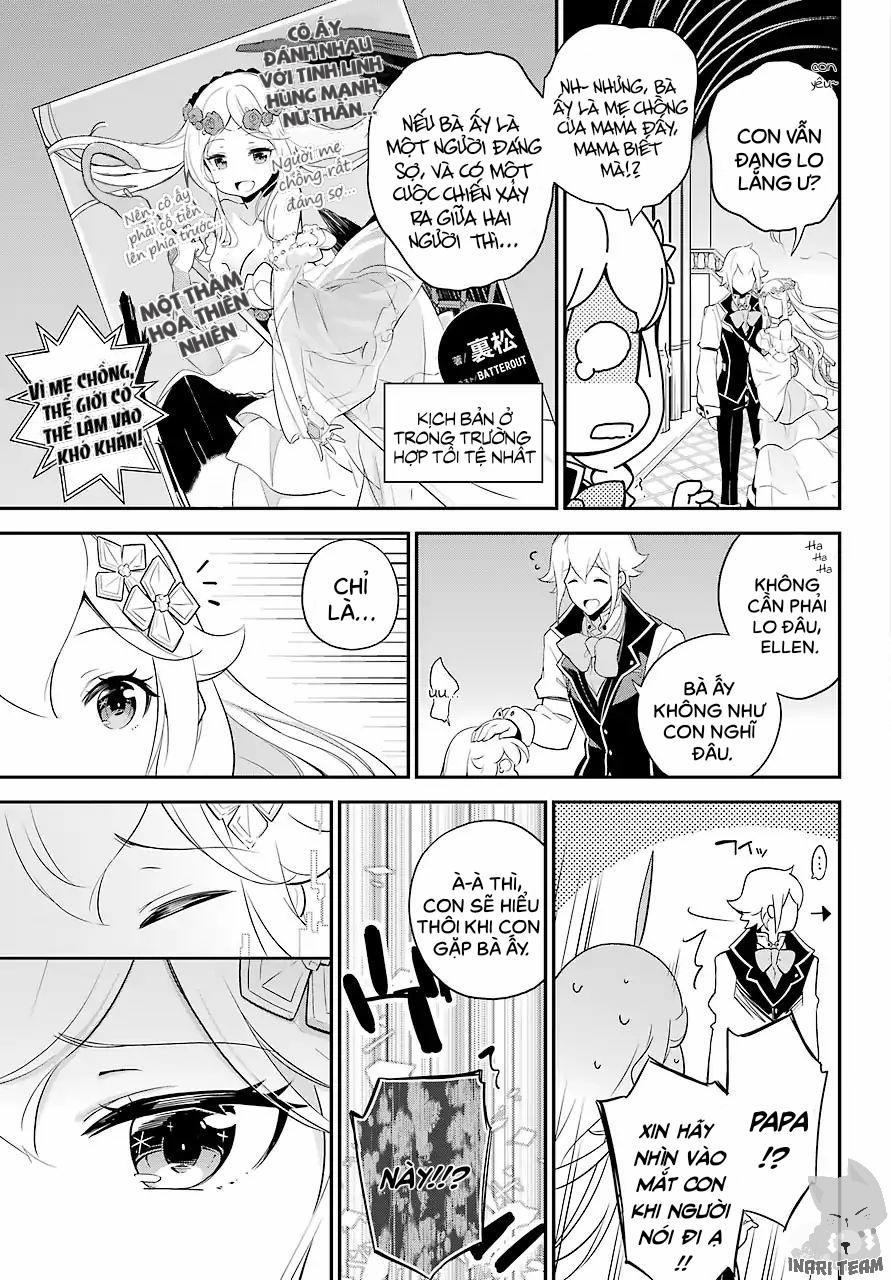 Chichi Wa Eiyuu, Haha Wa Seirei, Musume No Watashi Wa Tenseisha Chapter 7 - 18