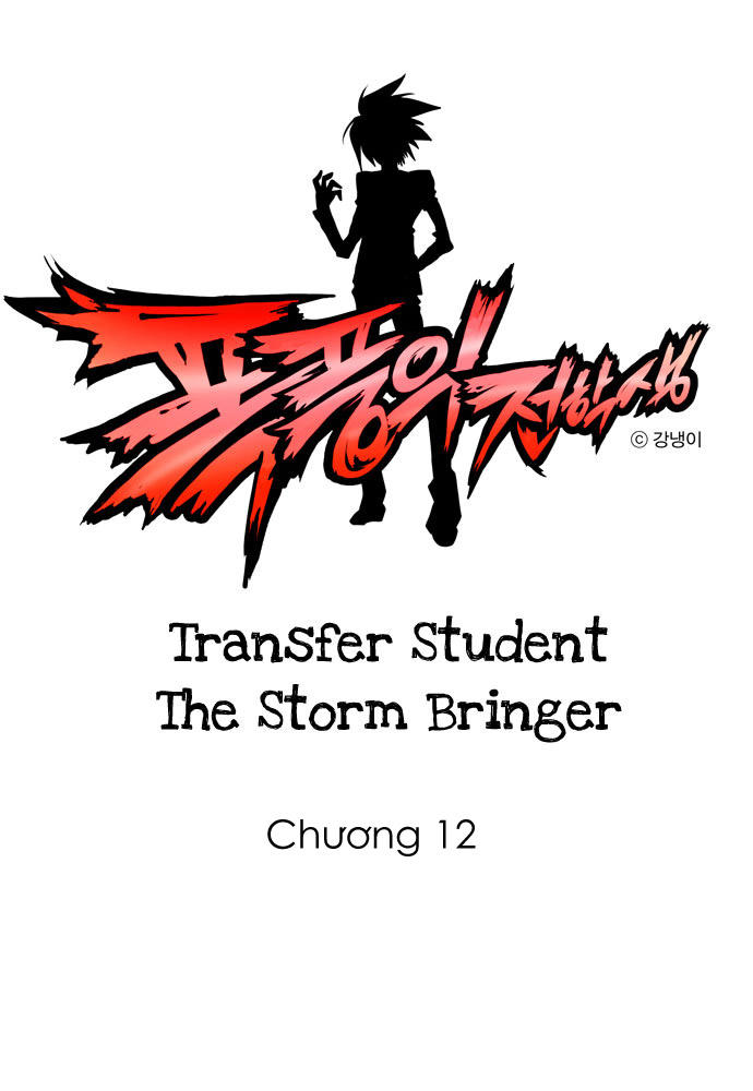 Transfer Student Storm Bringer Chapter 12 - 1