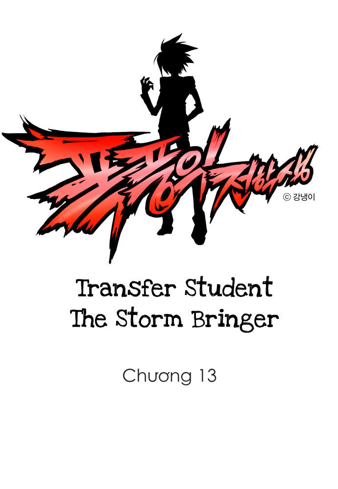 Transfer Student Storm Bringer Chapter 13 - 1