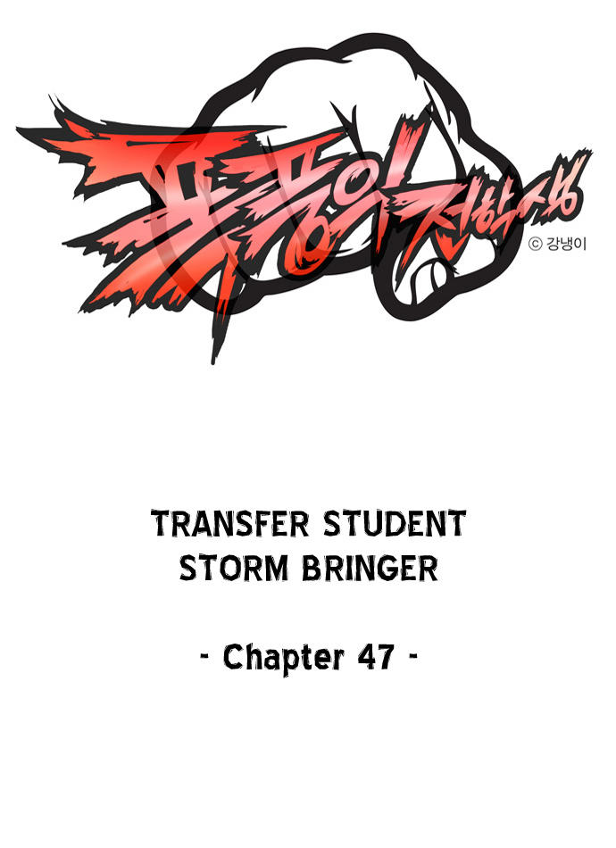 Transfer Student Storm Bringer Chapter 47 - 1