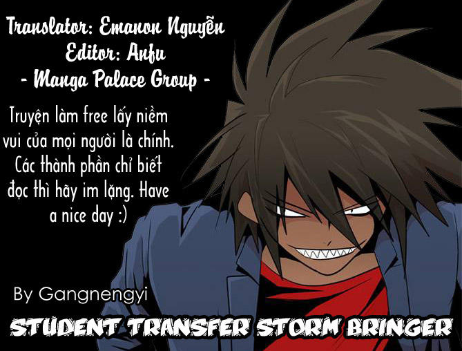 Transfer Student Storm Bringer Chapter 8 - 17