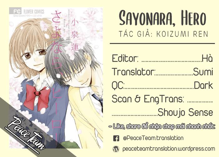 Sayonara, Hero Chapter 1 - 2