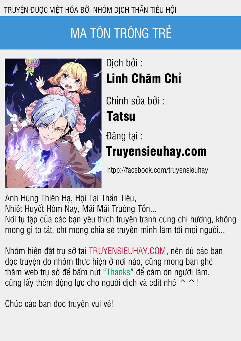 Ma Tôn Trông Trẻ Chapter 2 - 1