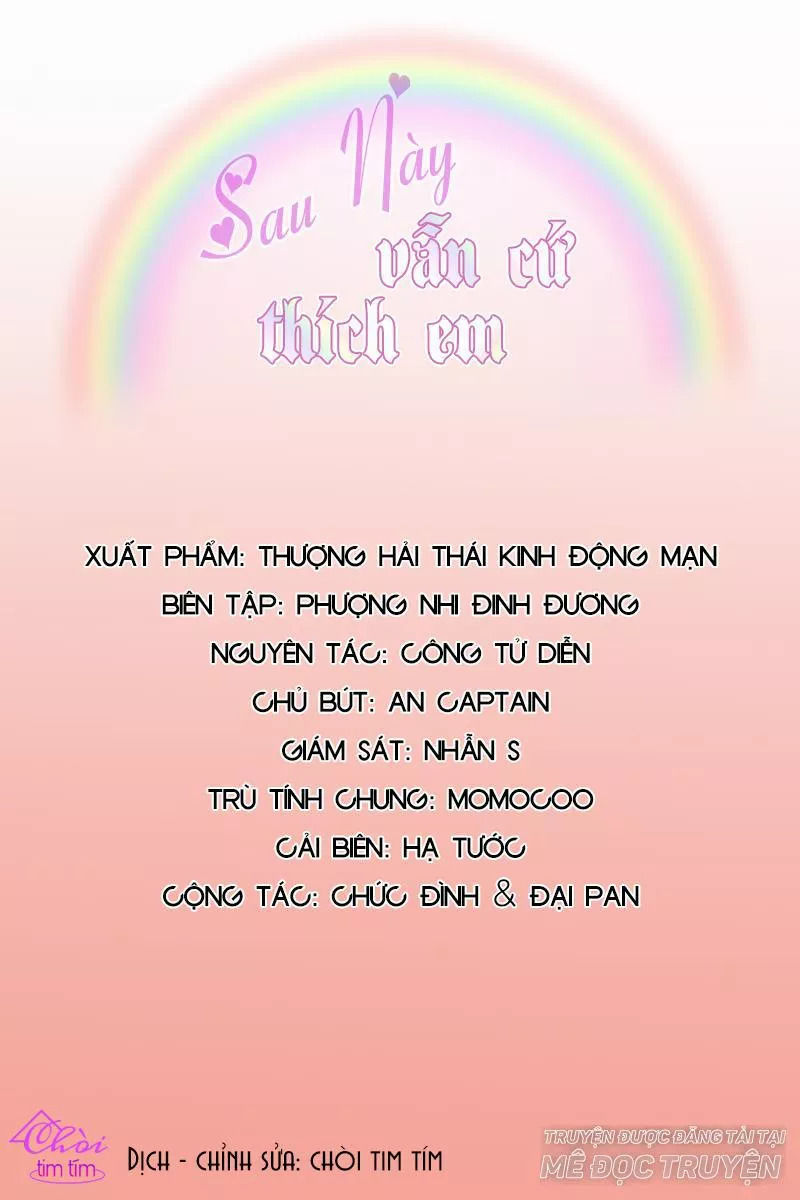 Sau Này Vẫn Cứ Thích Em Chapter 3 - 1