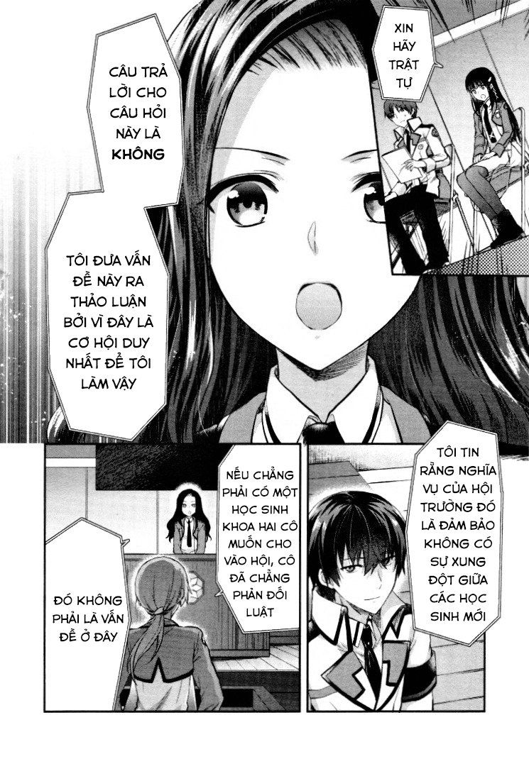 Mahouka Koukou No Rettousei - Kaichou Senkyo-Hen Chapter 6 - 9