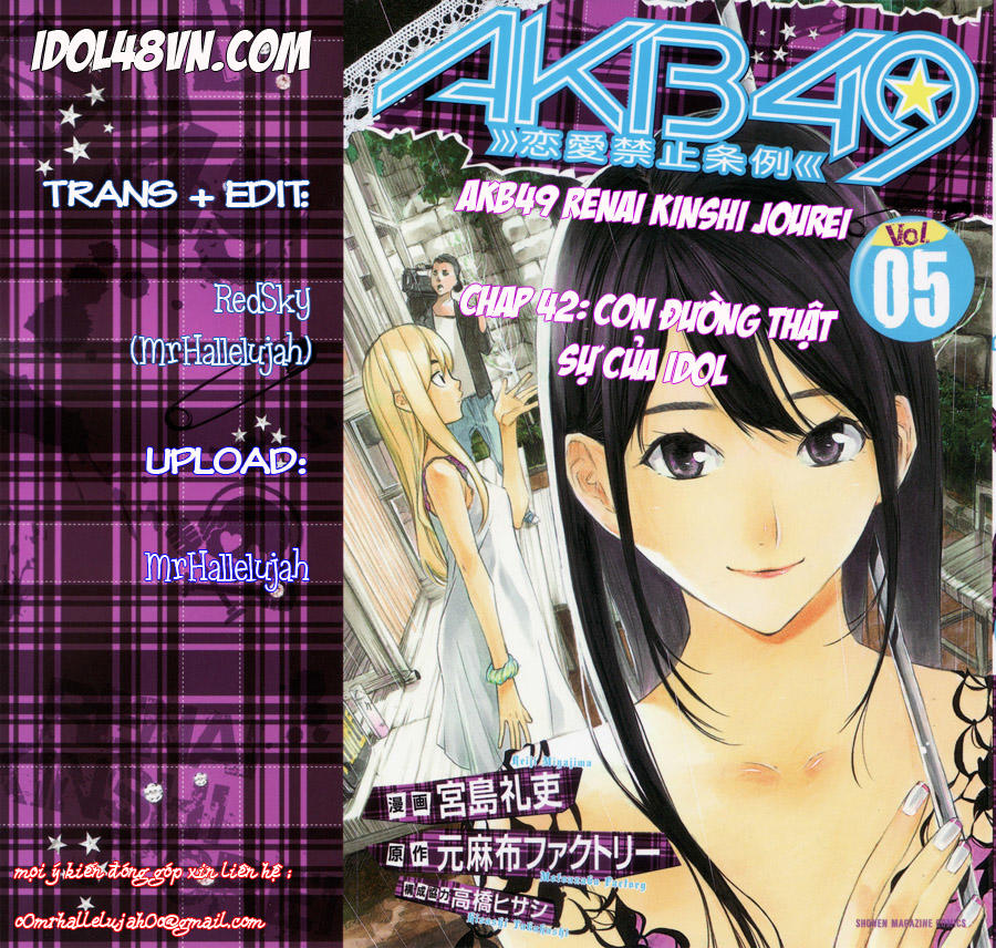 Akb49 - Renai Kinshi Jourei Chapter 42 - 1