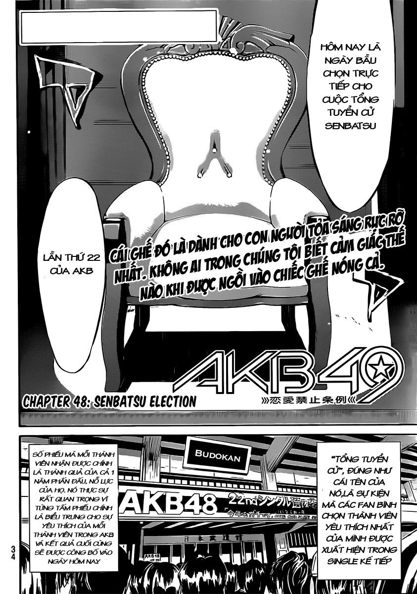 Akb49 - Renai Kinshi Jourei Chapter 48 - 3