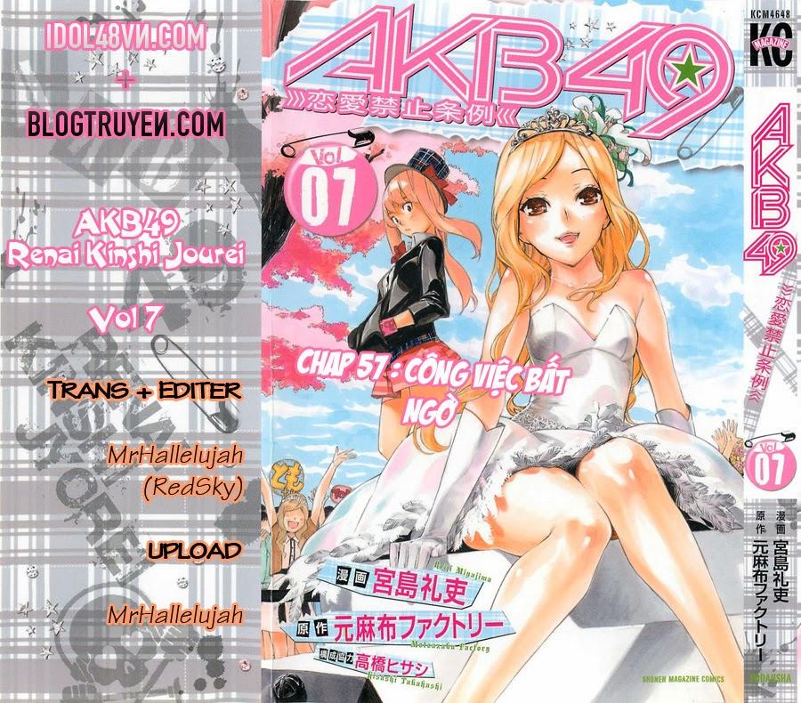 Akb49 - Renai Kinshi Jourei Chapter 57 - 1