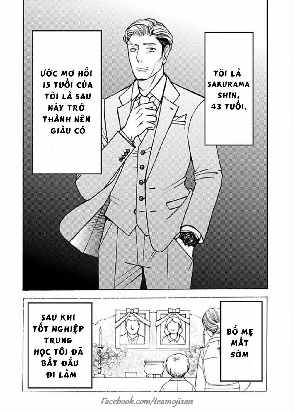 8 Oku Kasegu 43-Sai No Koi Chapter 1 - 4