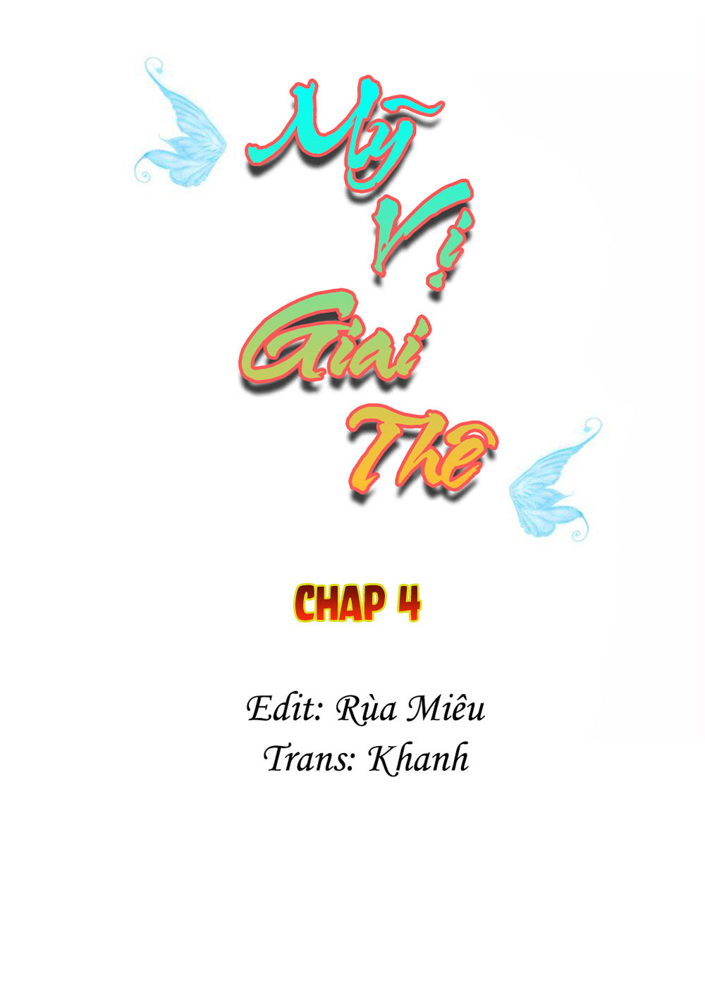 Mỹ Vị Giai Thê Chapter 4 - 2