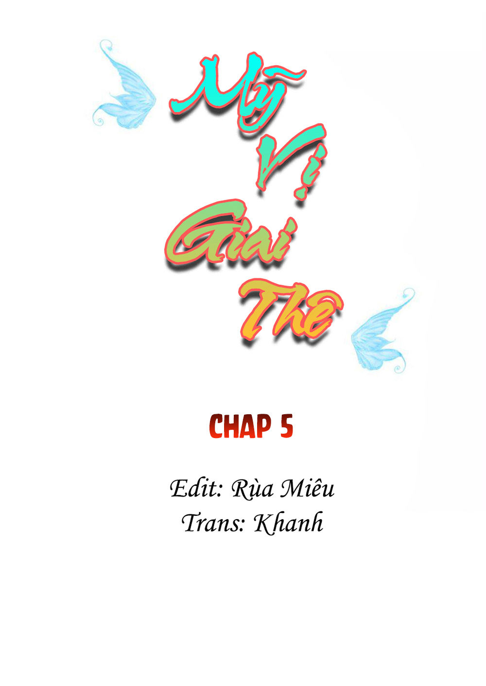 Mỹ Vị Giai Thê Chapter 5 - 2