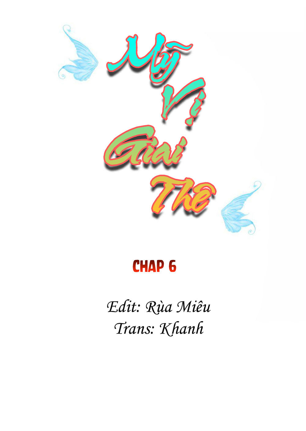 Mỹ Vị Giai Thê Chapter 6 - 2