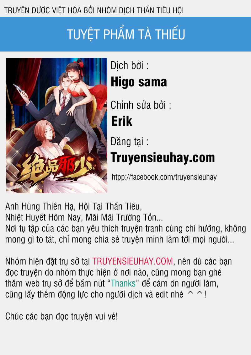 Tuyệt Phẩm Tà Thiếu Chapter 27 - 1