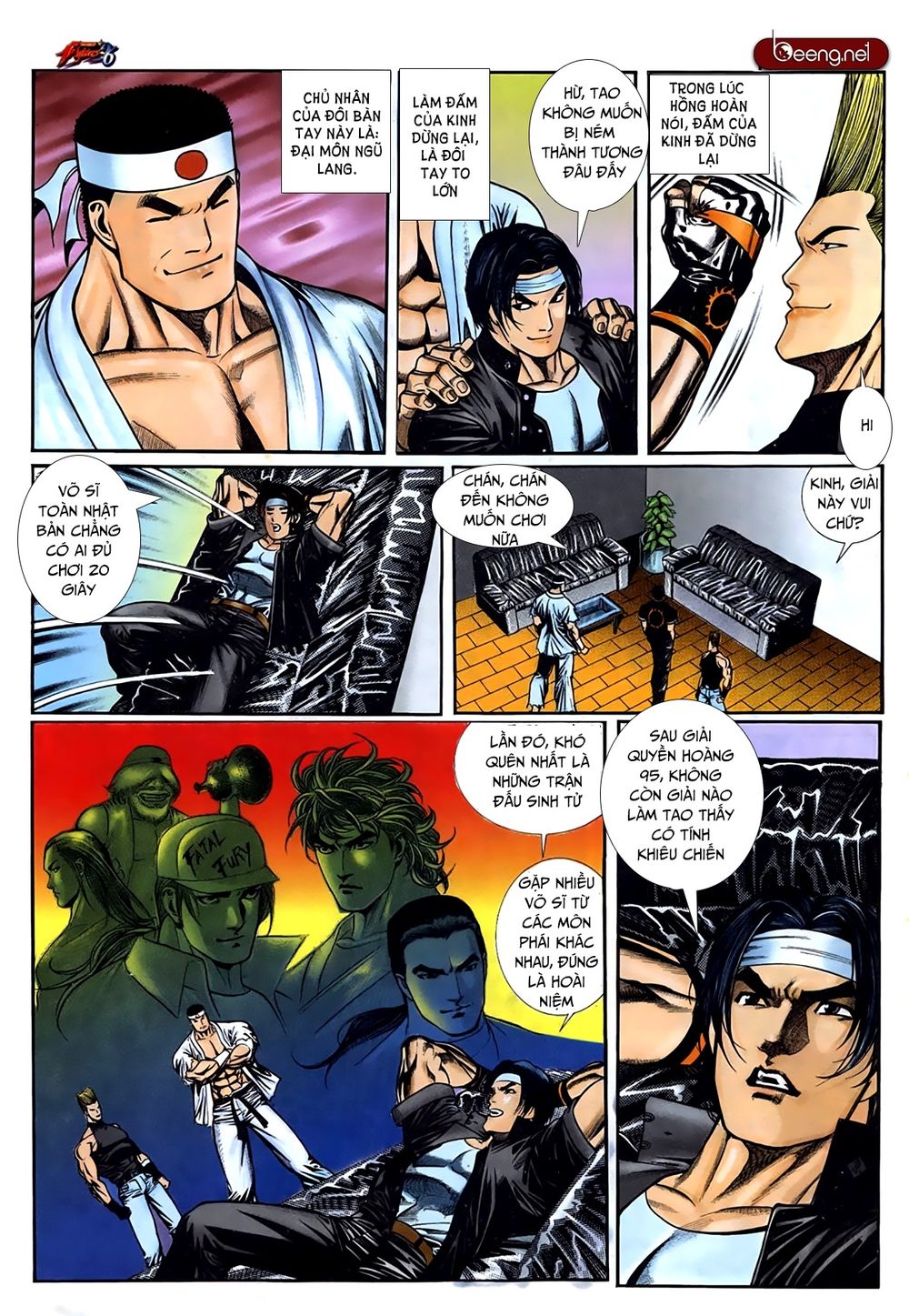 King Of Fighters Toàn Tập Chapter 1 - 15