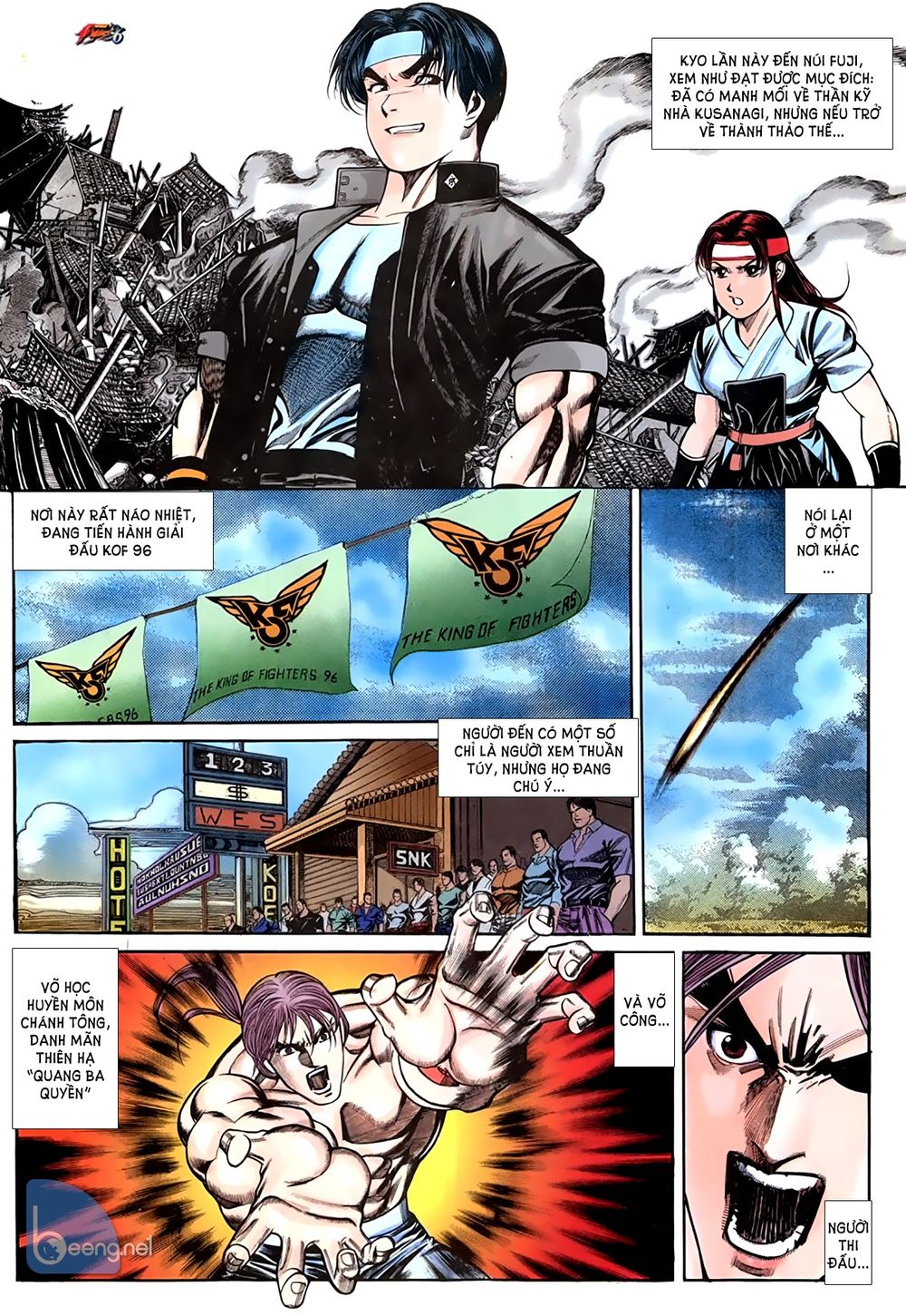 King Of Fighters Toàn Tập Chapter 10 - 4