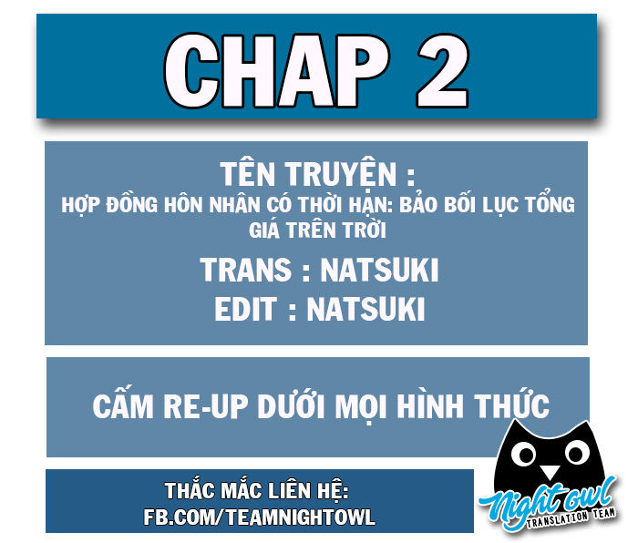 Hợp Đồng Hôn Nhân Có Thời Hạn: Bảo Bối Lục Tổng Giá Trên Trời Chapter 2 - 1