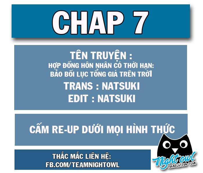 Hợp Đồng Hôn Nhân Có Thời Hạn: Bảo Bối Lục Tổng Giá Trên Trời Chapter 7 - 2