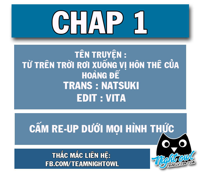 Từ Trên Trời Rơi Xuống Vị Hôn Thê Của Hoàng Đế Chapter 1 - 2