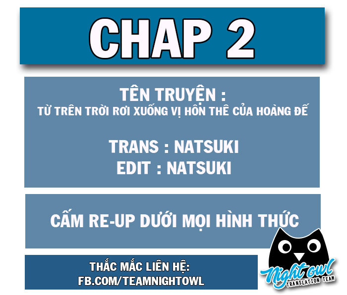 Từ Trên Trời Rơi Xuống Vị Hôn Thê Của Hoàng Đế Chapter 2 - 1