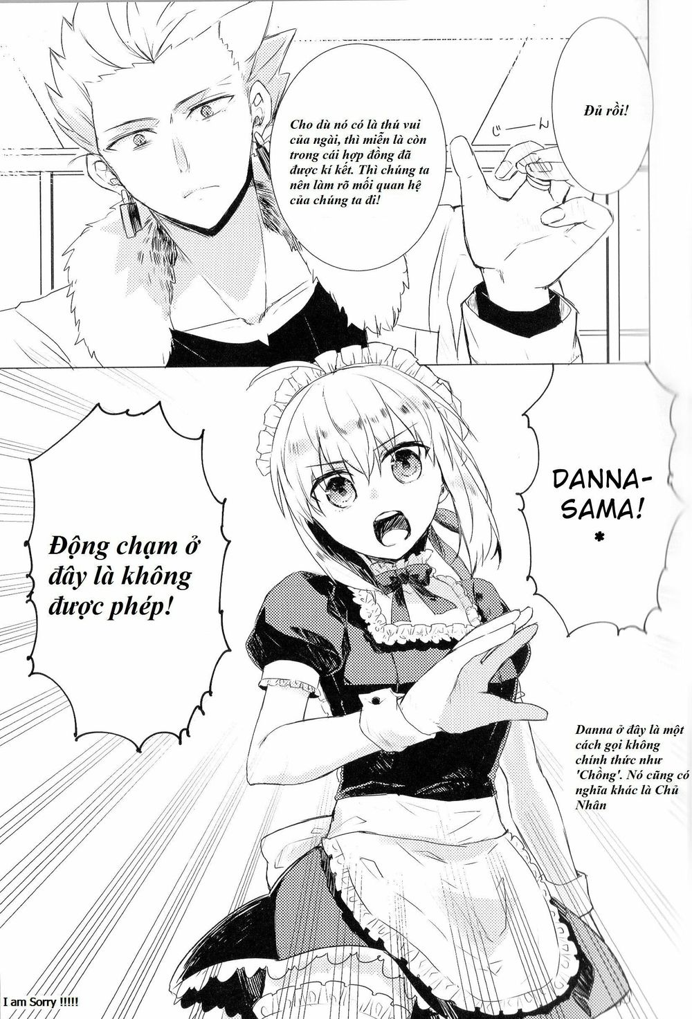 Danna-Sama O Sawari Wa Kinshideu Chapter 1.1 - 6