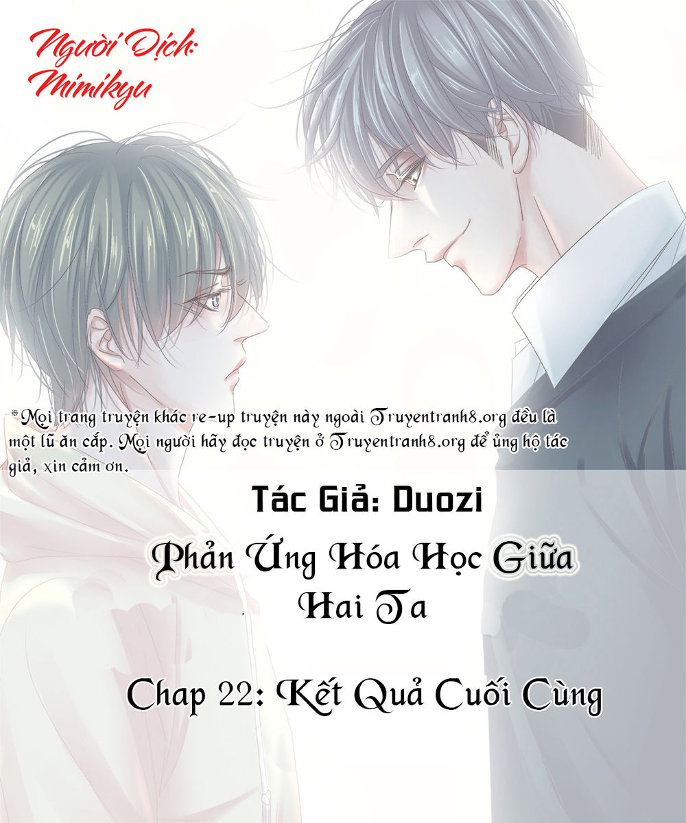 Phản Ứng Hóa Học Giữa Hai Ta Chapter 22 - 2