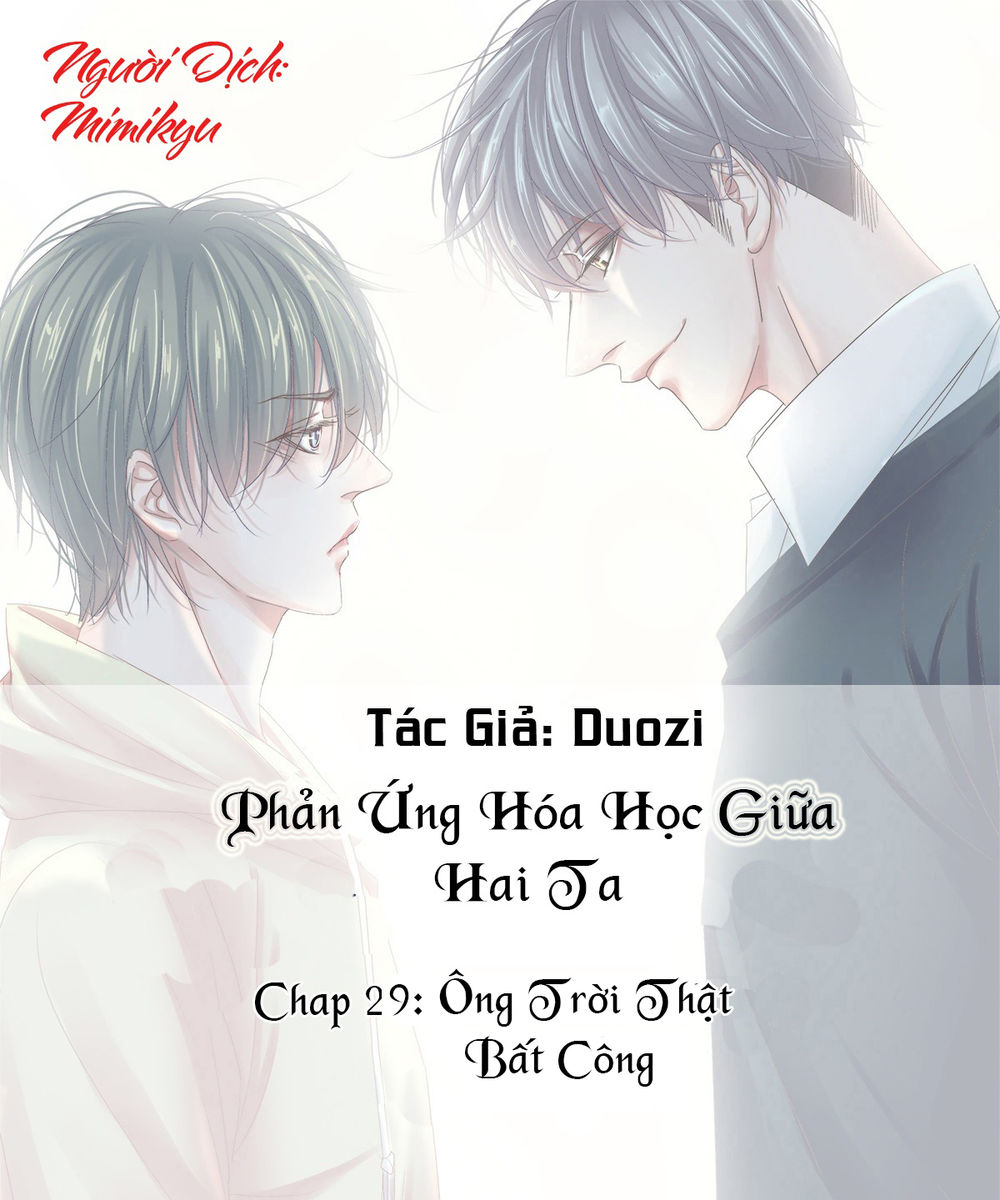 Phản Ứng Hóa Học Giữa Hai Ta Chapter 29 - 1