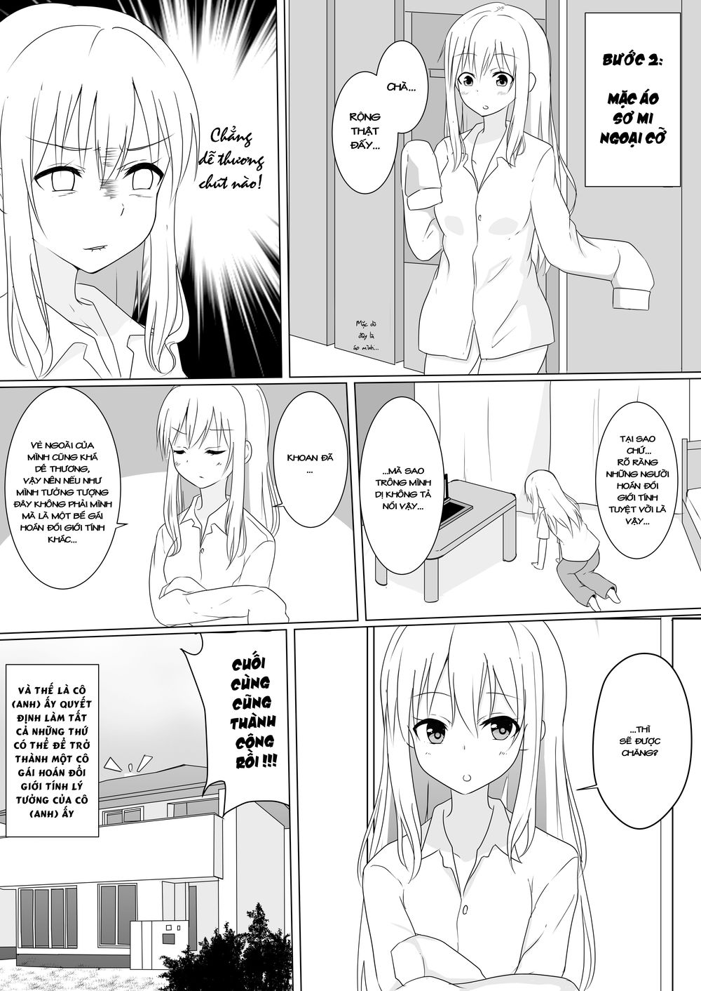 Ts Suki Na Danshi Ga Ts Shita Kara Zenryoku De Risou No Ts-Kko Wo Enjiru Yatsu Chapter 1 - 4