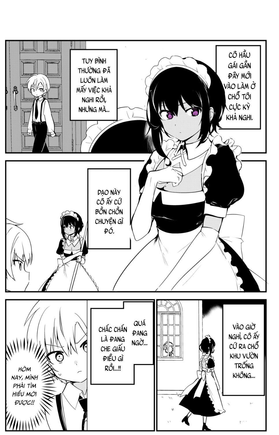 Saikin Yatotta Meido Ga Ayashii Chapter 9 - 1