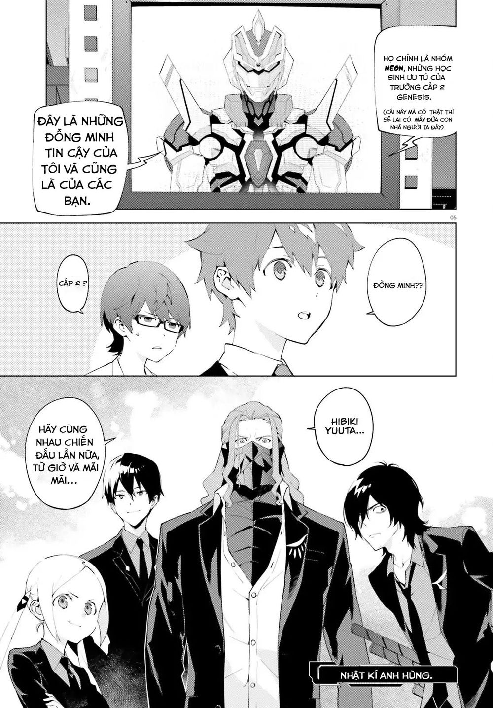 Ssss.gridman: Neon Genesis Junior High School Students Diary Chapter 1 - 4