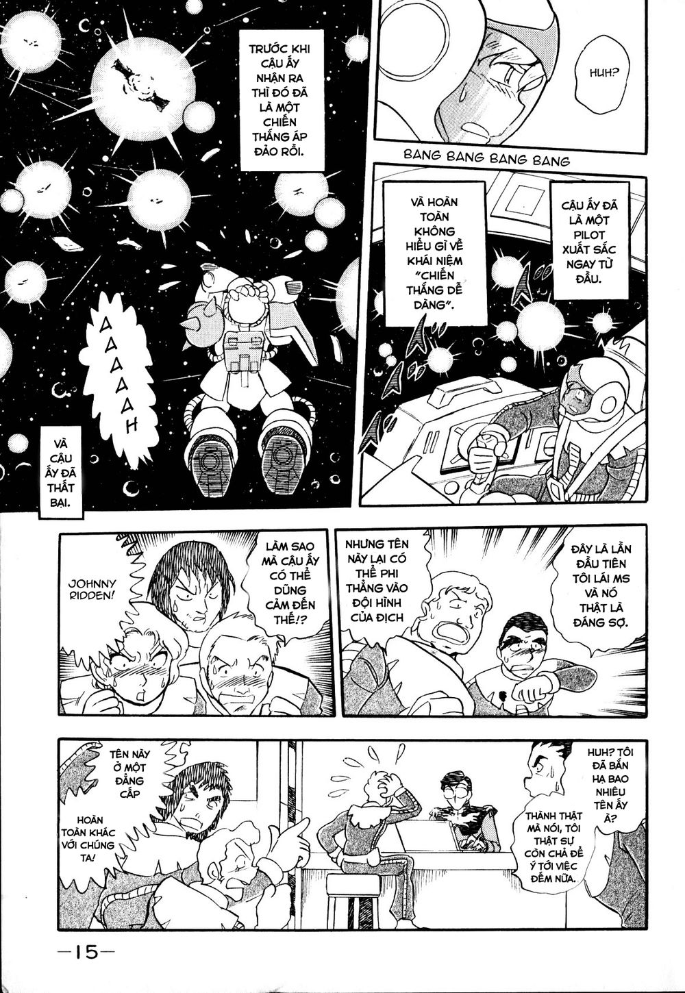 Mobile Suit Gundam Msv Chronicles: Johnny Ridden Chapter 1 - 15