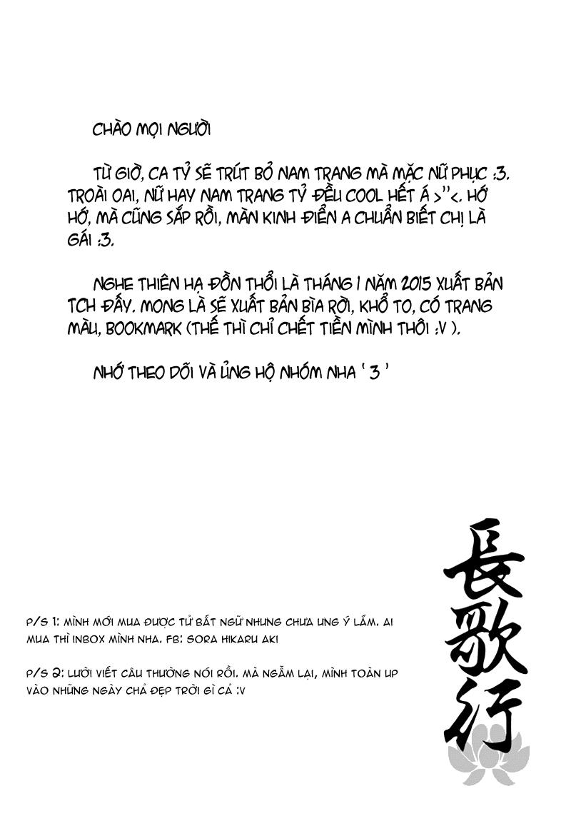 Trường Ca Hành Chapter 24 - 29