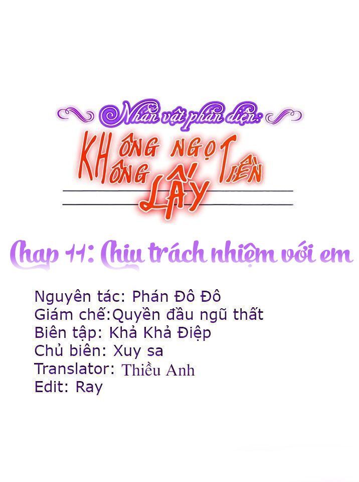 Nhân Vật Phản Diện: Không Ngọt Không Lấy Tiền Chapter 11 - 2