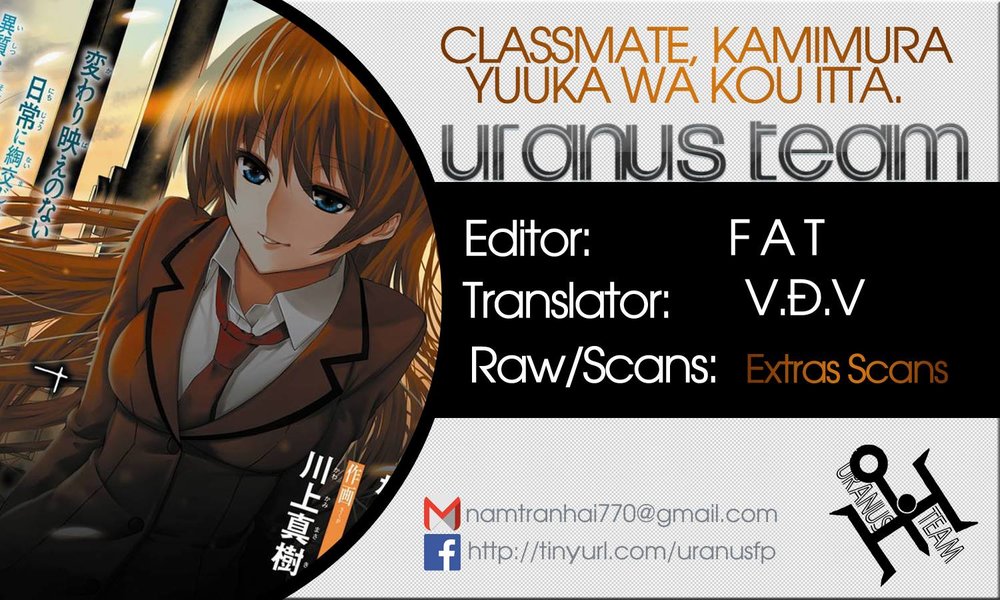 Classmate, Kamimura Yuuka Wa Kou Itta Chapter 10.5 - 36