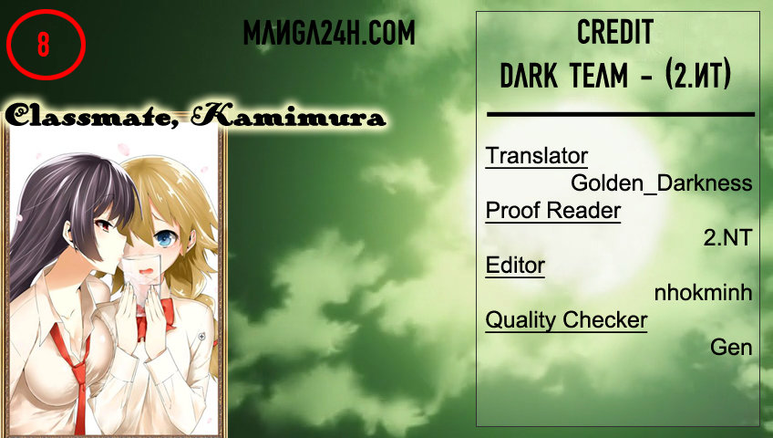 Classmate, Kamimura Yuuka Wa Kou Itta Chapter 8 - 1