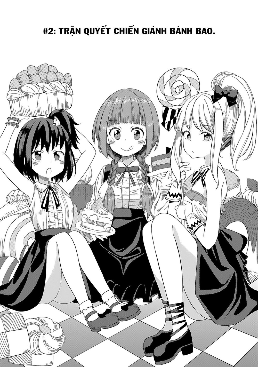 Hinomoto Sanshimai Wa Kamatte Hoshii Chapter 2 - 1