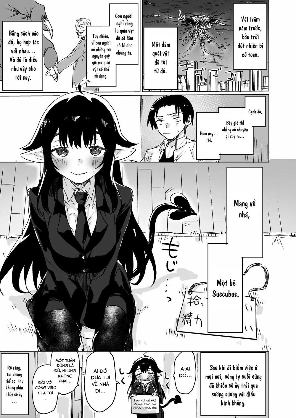 I Brought Home A Succubus Who Failed O Find A Job Chapter 1 - 2