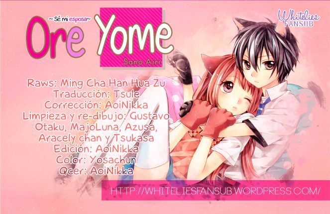 Ore Yome. - Ore No Yome Ni Nare Yo Chapter 20 - 3