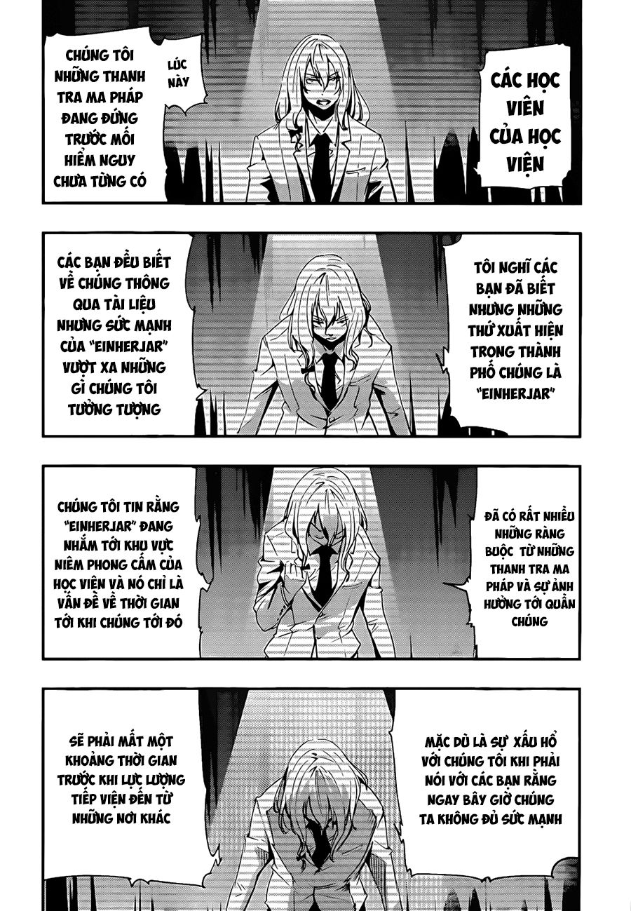 Taimadou Gakuen 35 Shiken Shoutai Chapter 10 - 13