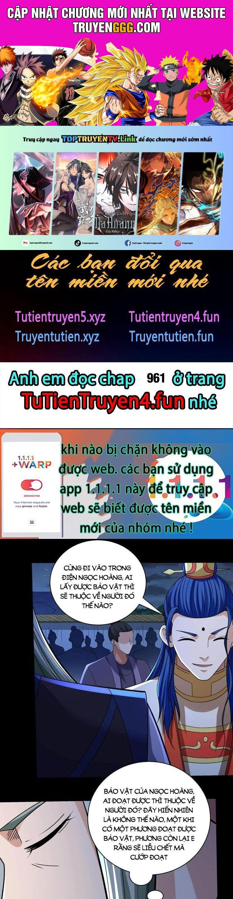 Tuyệt Thế Võ Thần Chapter 960 - 1