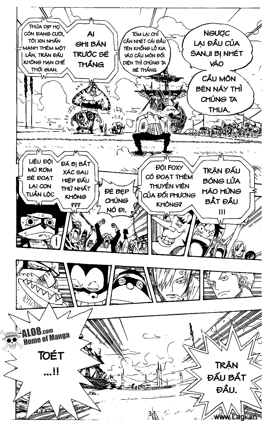 One Piece Chapter 310 - 8